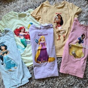 H&M Disney Princess T-Shirt Collection - Pastel Hues